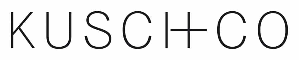 Kusch+Co Logo in schwarzer Schrift
